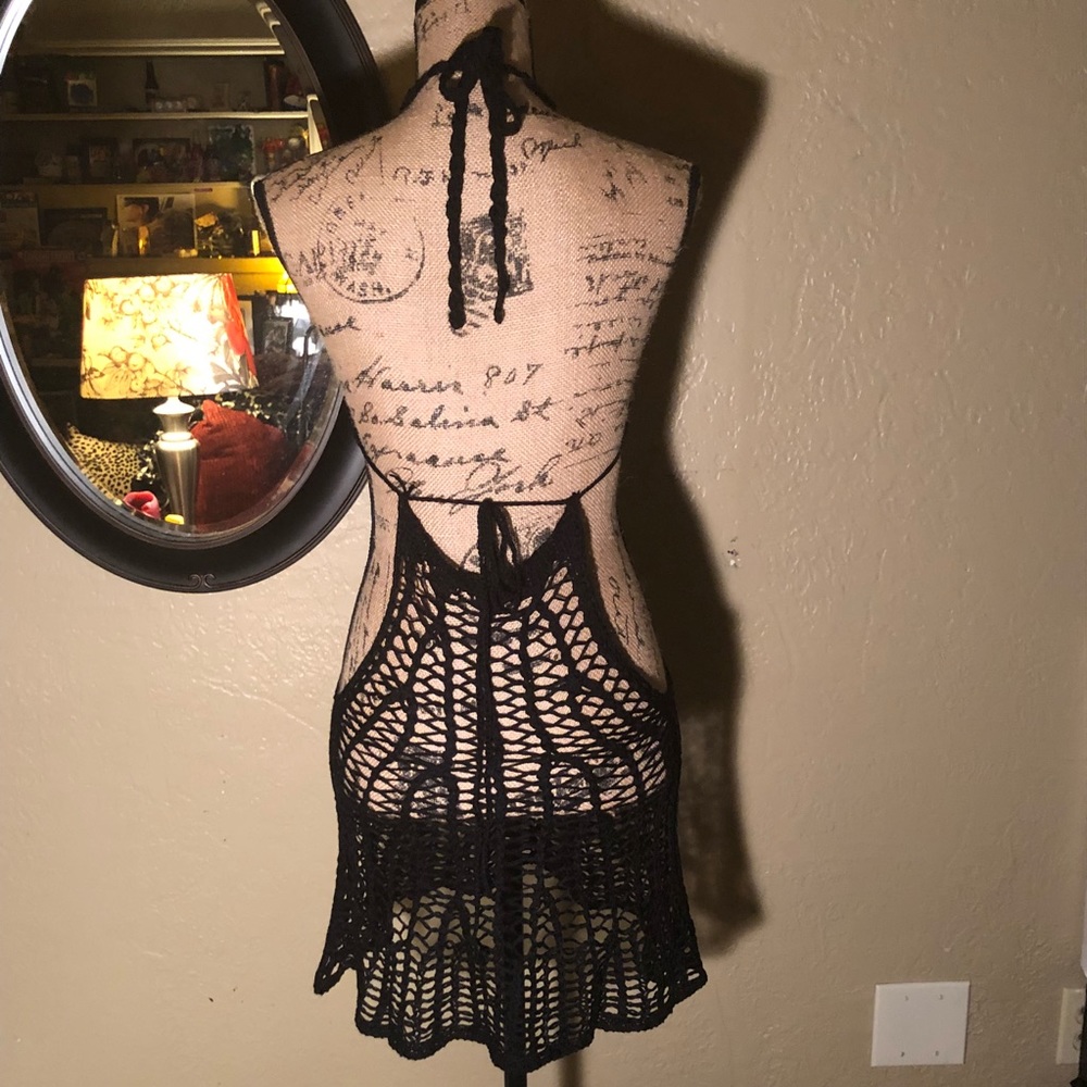 Crochet Monokini Swim Cover - Picture 3 of 6